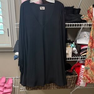 Show me your Mumu Black Women's lace dress large